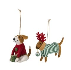 Bloomingville - Monty Ornament - Multi - Wool