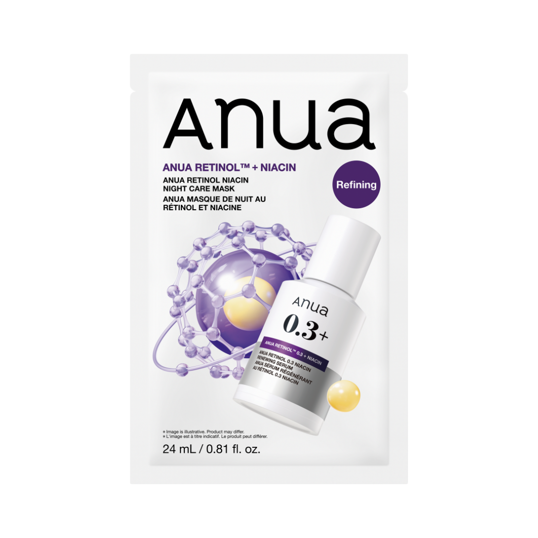 Anua - Retinol Niacin Night Care Mask - 1 pcs.