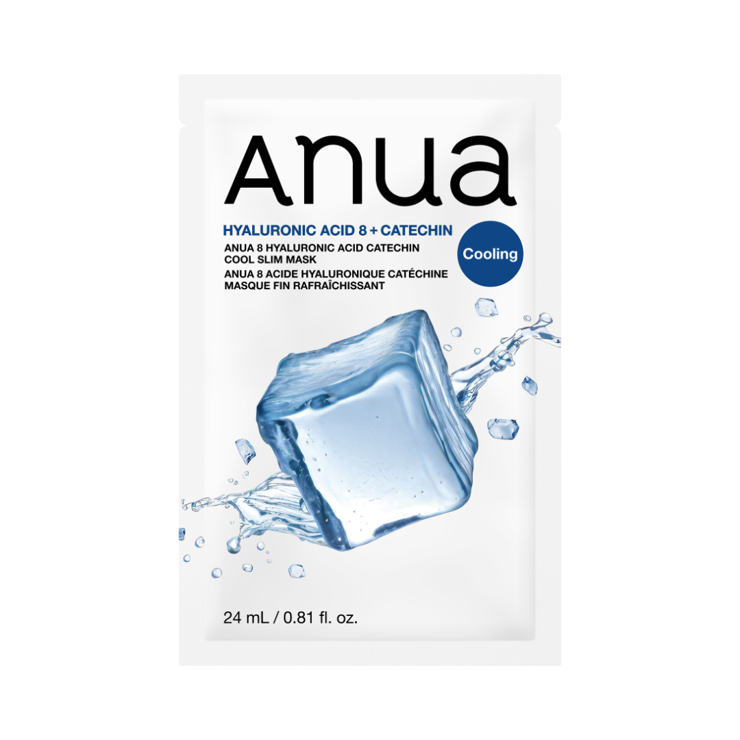 Anua - 8 Hyaluronic Acid Catechin Cool Slim Mask - 1 pcs.