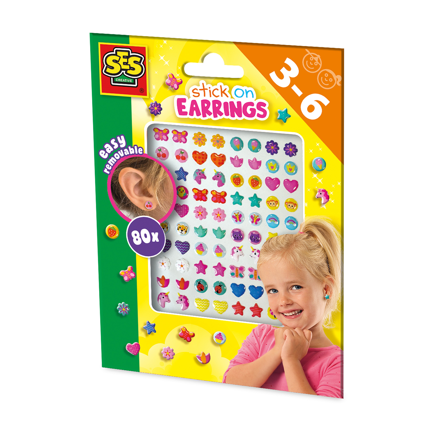 SES Creative - Ørestickers 40 par