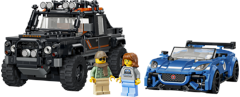 LEGO - Speed Champions - Jaguar Project 7 i Land Rover Defender (77264)