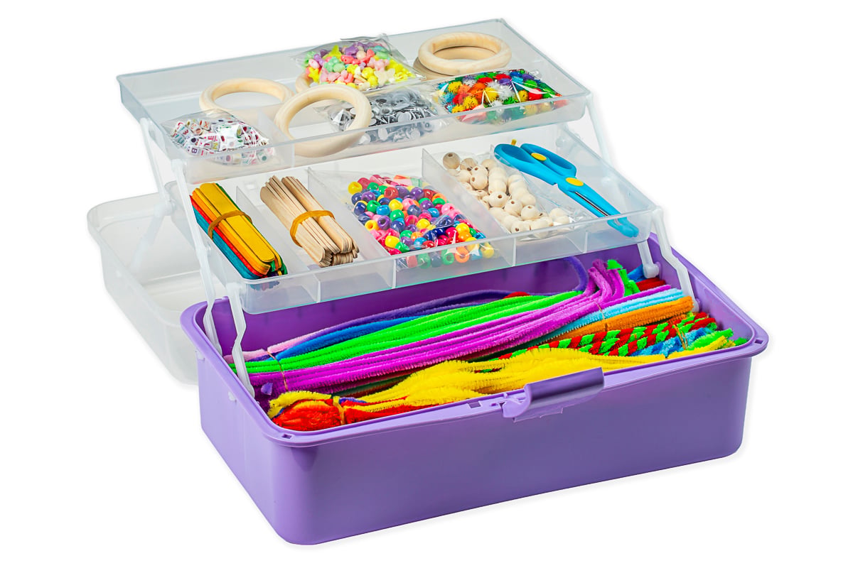 Hobby box lilla med ca. 1700 dele