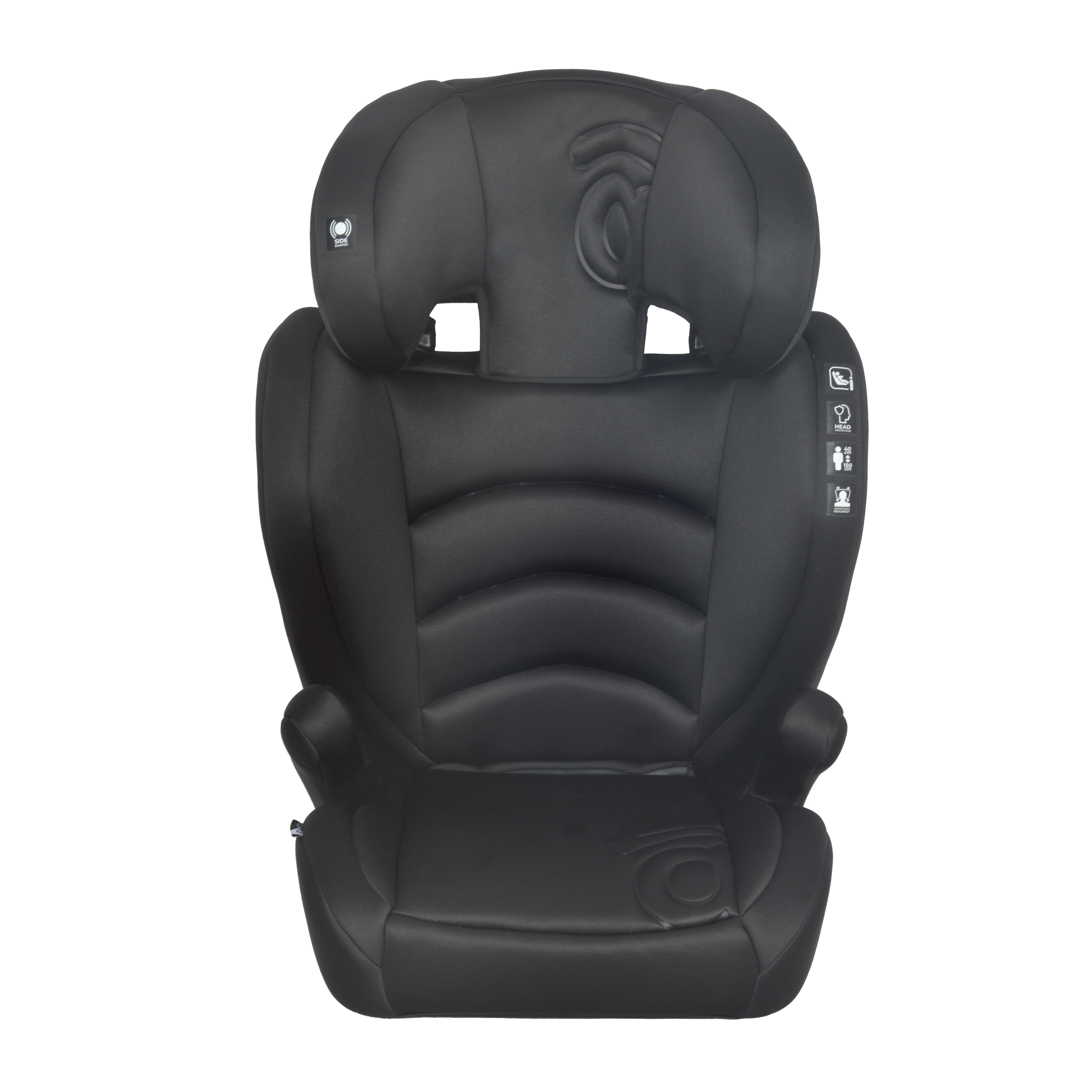 Asalvo - Autostoel i-Size Xtreme - Zwart - 100–150 cm