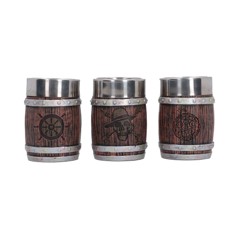 Nemesis Now - One Piece - Barrel Shot Glass Set (Gift Box - Set of 4)