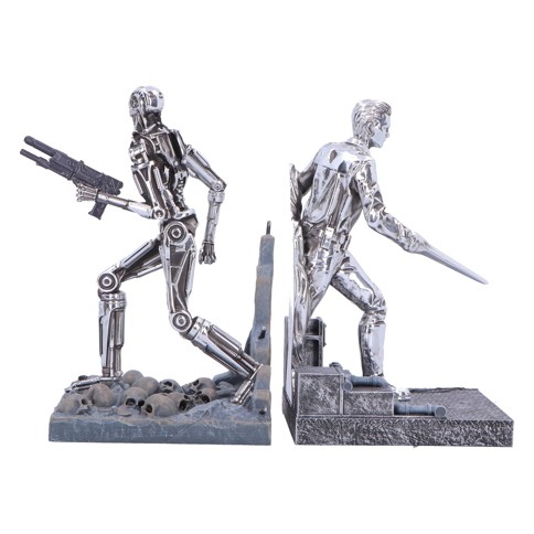 Nemesis Now - Terminator - T-1000 Vs T-800 Bookend