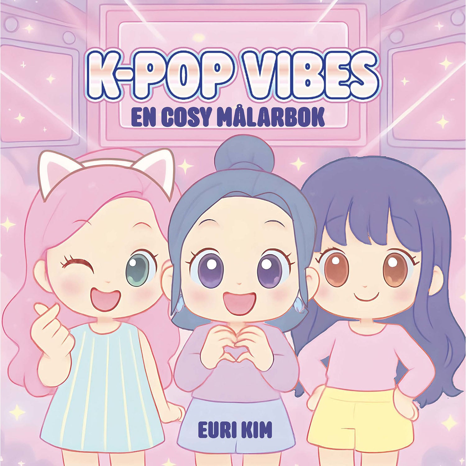 Forlaget Tukan - Malebog: Cozy K-pop vibes