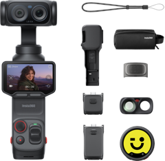 Insta360 - Luna Ultra Creator Bundle - Leica-gimbalkamera med 1" sensor for stabil video
