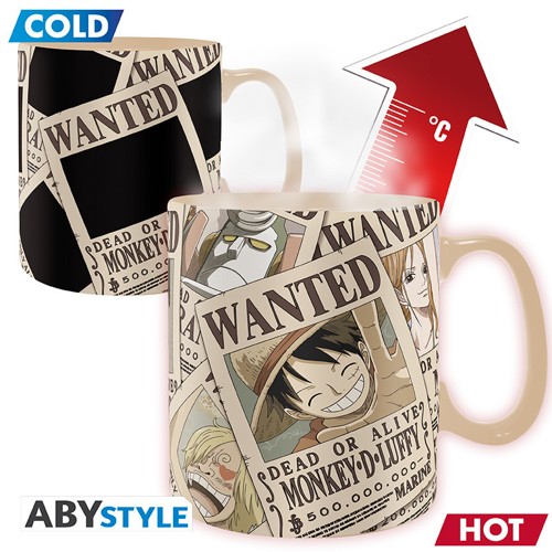 One Piece - Wanted Heat Change Mug