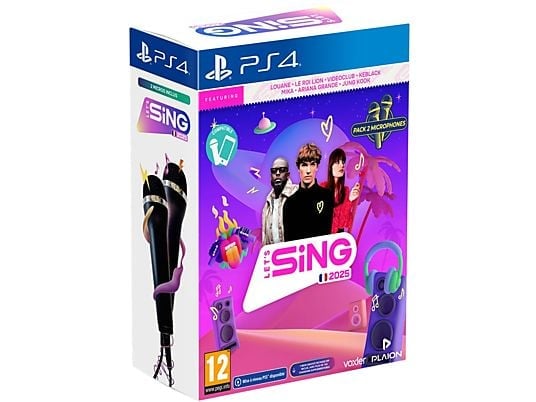 Let's Sing 2025 (2-mic) (FR/Multi in Game) (Mics compatibles PS5)