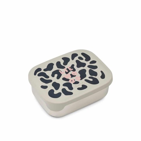 Liewood - Arthur Printed Lunchbox - Mega leo Mist - One size