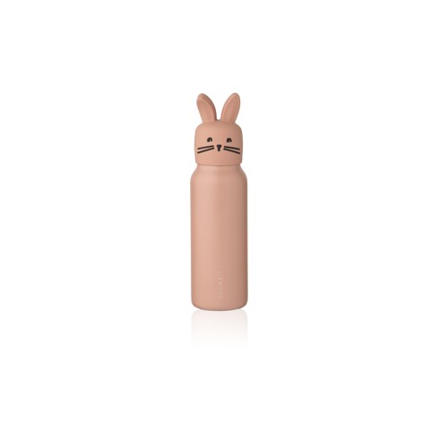 Liewood - Falk Water Bottle w Rabbit Lid - Pale tuscany - 350 ml