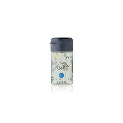 Liewood - Pavia Tritan Straw Cup - Play / Dusty Peppermint - 500 ml