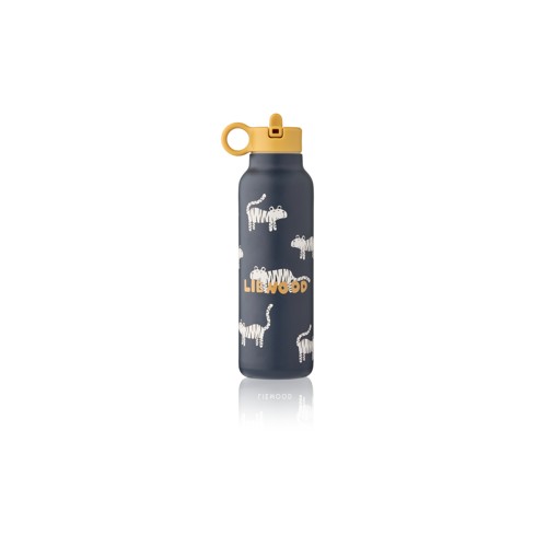 Liewood - Falk Water Bottle - Tiger / Classic navy - 500 ml