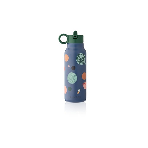 Liewood - Falk Water Bottle - Universe / Classic navy - 350 ml