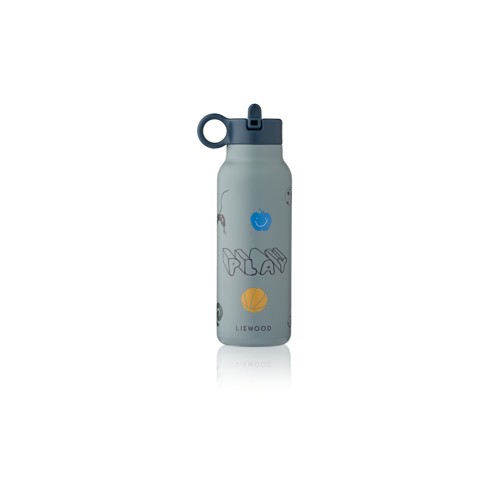 Liewood - Falk Water Bottle - Play / Dusty Peppermint - 350 ml