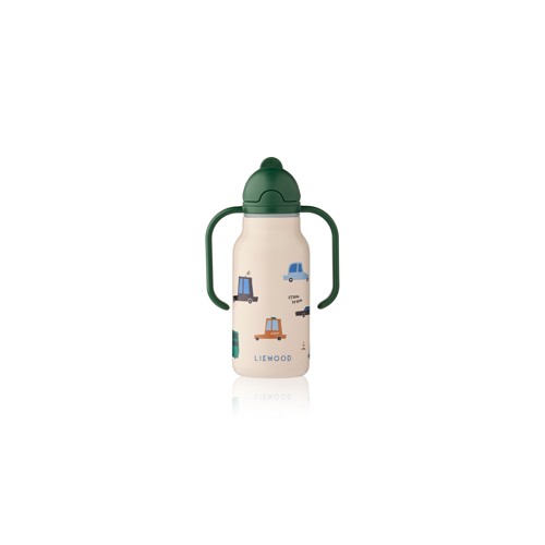 Liewood - Kimmie Water Bottle - Cars / Sandy (5715493553630)
