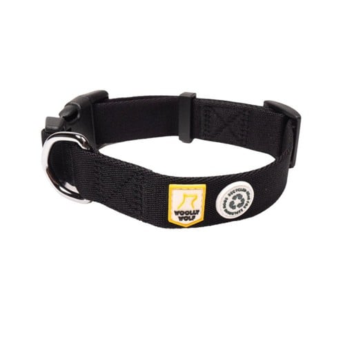 Woolly Wolf - Collar Black Raven L 40-65cm