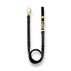 Woolly Wolf -  Roam Leash 170-300cm  -  Black Ripple