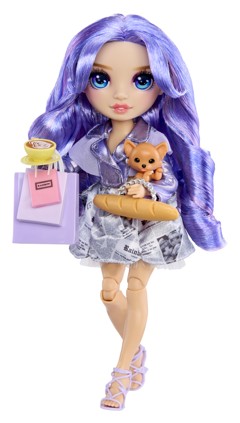 Rainbow High - Pretty in Paris Dockor - Violet
