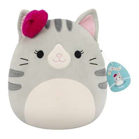 Squishmallows - Tally Grå Katt