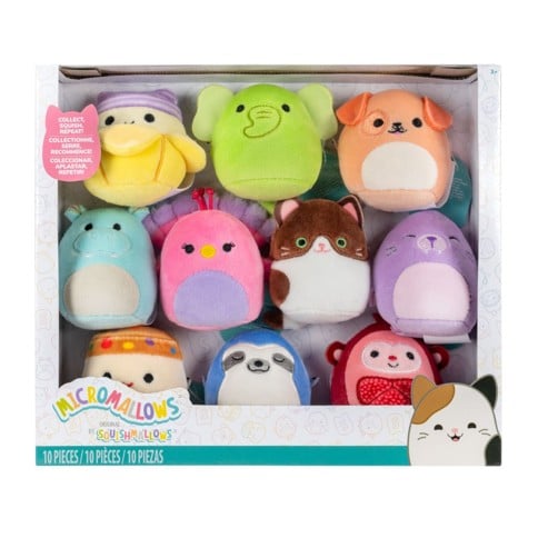 Micromallows - 6 cm Plush 10 Pack (2620227)