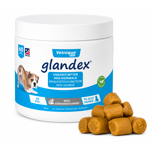 Vetnique - Glandex Soft Chews 240g -60 pcs - support natural emptying of the anal glands