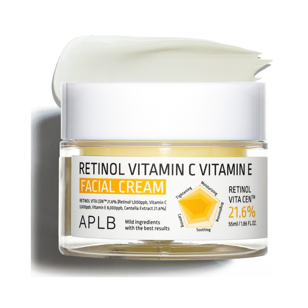 APLB - Retinol Vitamin C Vitamin E Facial Cream - 55 ml