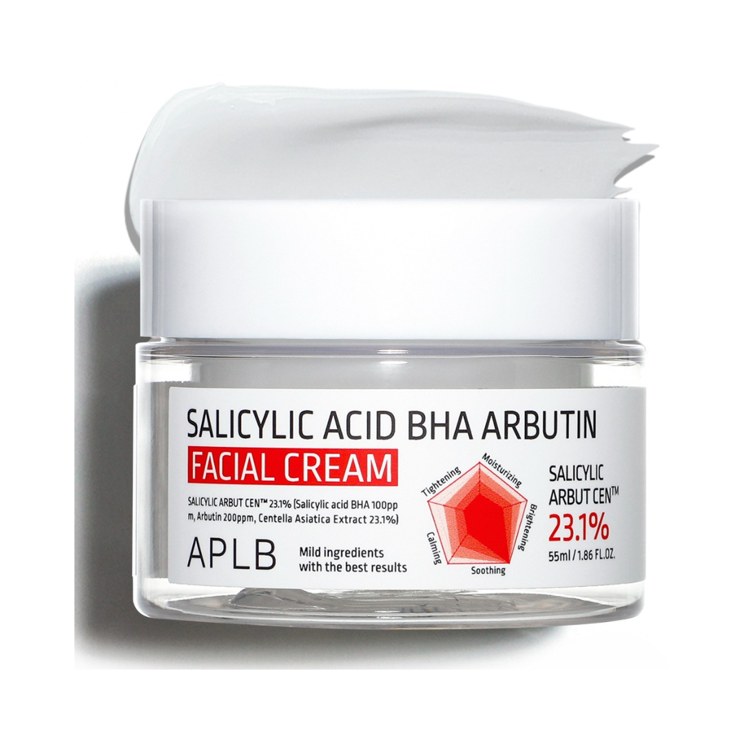 APLB - Salicylic Acid BHA Arbutin Facial Cream - 55 ml