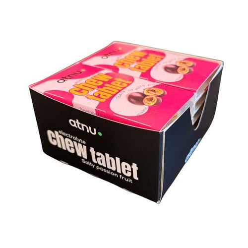 Atnu - Electrolyte Chew Passion Fruit Box - 12 pcs.