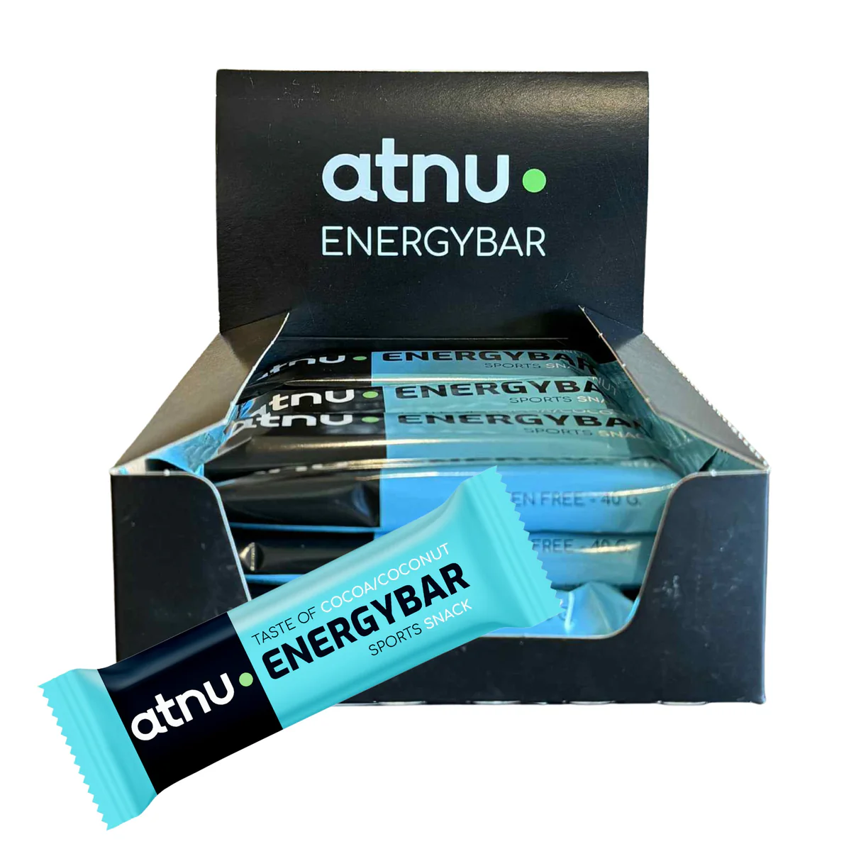 Atnu - Energybar Cocoa/Coconut Box - 12 stk
