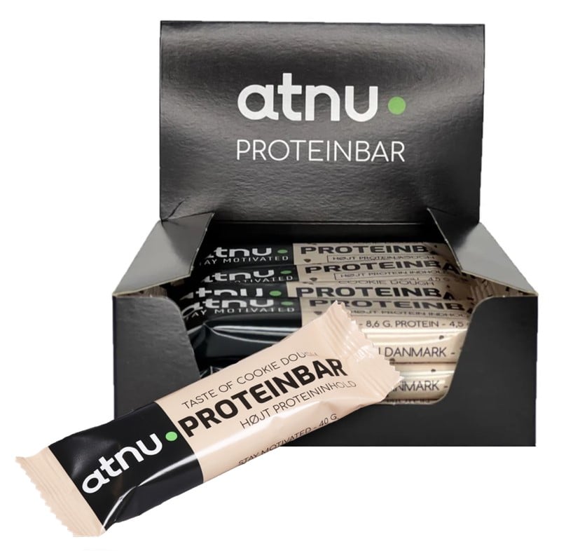 Atnu - Proteinbar Cookie Dough Box - 12 stk.
