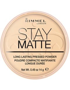 Rimmel London - Stay Matte Pressed Powder - 001 Transparent - 14g