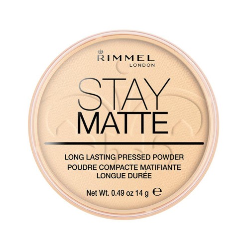 Rimmel London - Stay Matte Pressed Powder - 001 Transparent - 14g