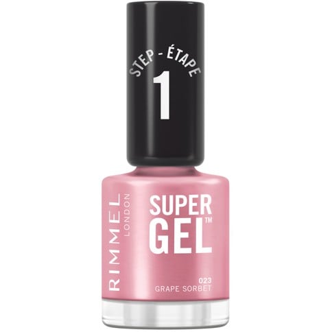 Rimmel London - Super Gel Nail Polish - 023 Grape Sorbet - 12ml