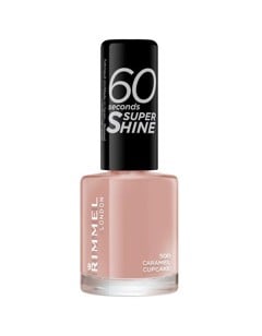 Rimmel London - 60 Seconds Super Shine Nail Polish - 500 Caramel Cupcake - 8 ml