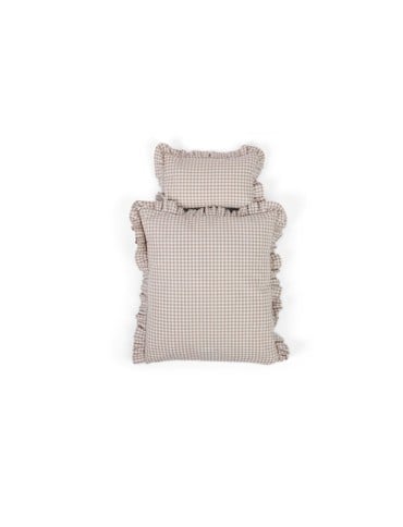 Smallstuff - Doll bedding, sandy gingham (73040-05)
