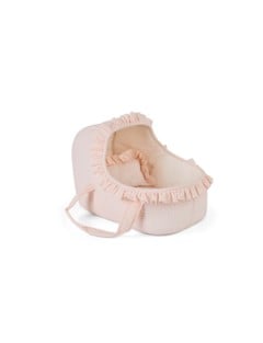 Smallstuff - Doll carrier, pillow and duvet, rose (73200-03)
