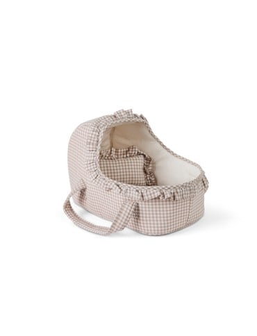 Smallstuff - Doll carrier, pillow and duvet, sandy (73200-04)