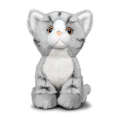 Animigos - World Of Nature Grey Tabby Cat (37235)