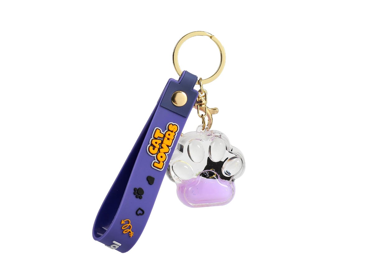 iTotal - Paw Liquid Keychain BLACK CAT (XL2795A)