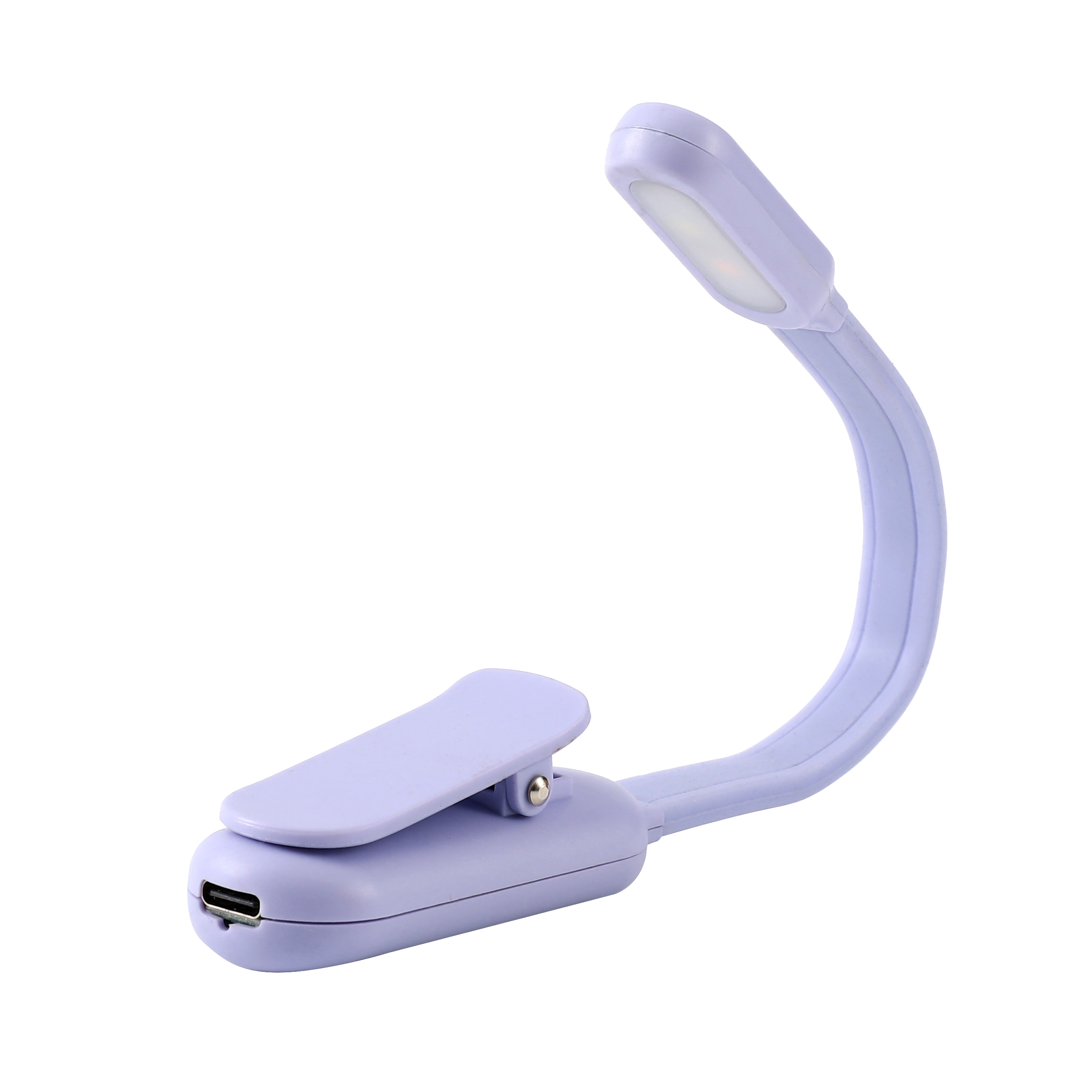 iTotal - LED-læselampe - Pastel Lilla