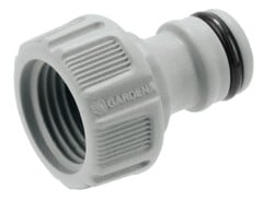 GARDENA - Hahnverbinder 21 mm (G 1/2") - Frostsicher mit Anti-Splash