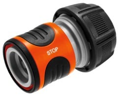 GARDENA - Slangkoppling med vattenstopp - 19 mm (3/4")