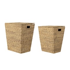 Bloomingville - Set of 2 - Mios Laundry Basket - Nature