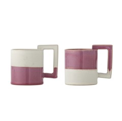Bloomingville - Ranya Becher - Bunt - Steingut