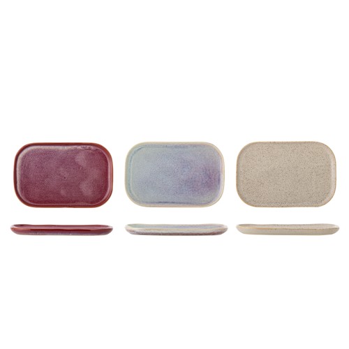 Bloomingville - Addison Plate - Rose - Stoneware