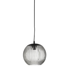 Bloomingville - Sybia Pendant Lamp - Grey - Glass