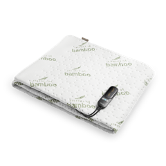 Duux Snooze Bambus Heizunterbett – Single - 200×90 cm - 6 Heizstufen - Bambus