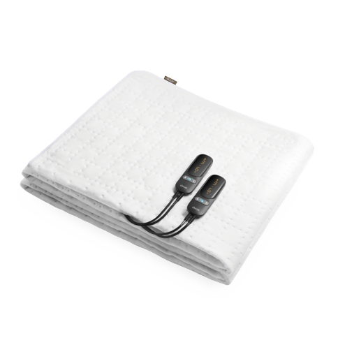 Duux Snooze Fleece Heizunterbett – Double - 200×140 cm - 6 Heizstufen - 2 Zonen