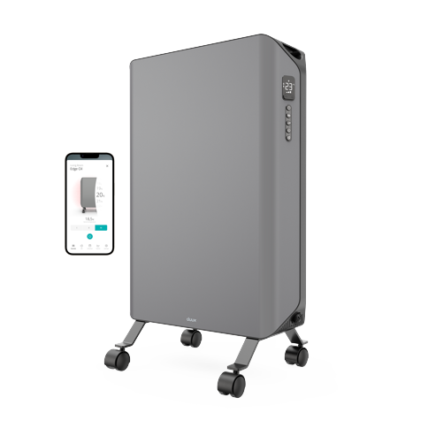 DUUX - Edge Oil 2000W Smart Ölradiator - Grau